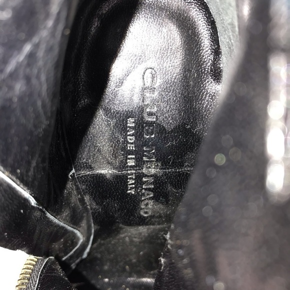 Club Monaco Dyed Calf Hair Leopard Print Booties - Picture 16 of 16